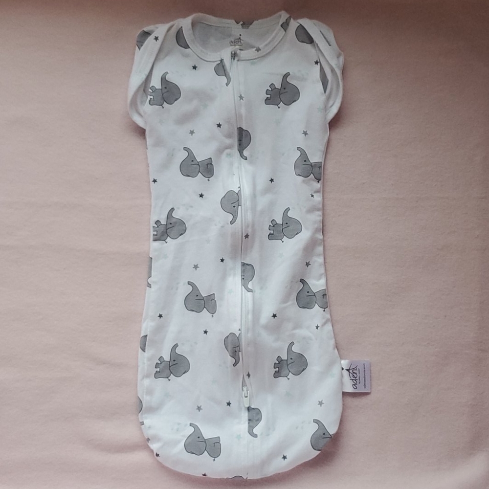 Aden Elephant 2 way Zipper sleep sack